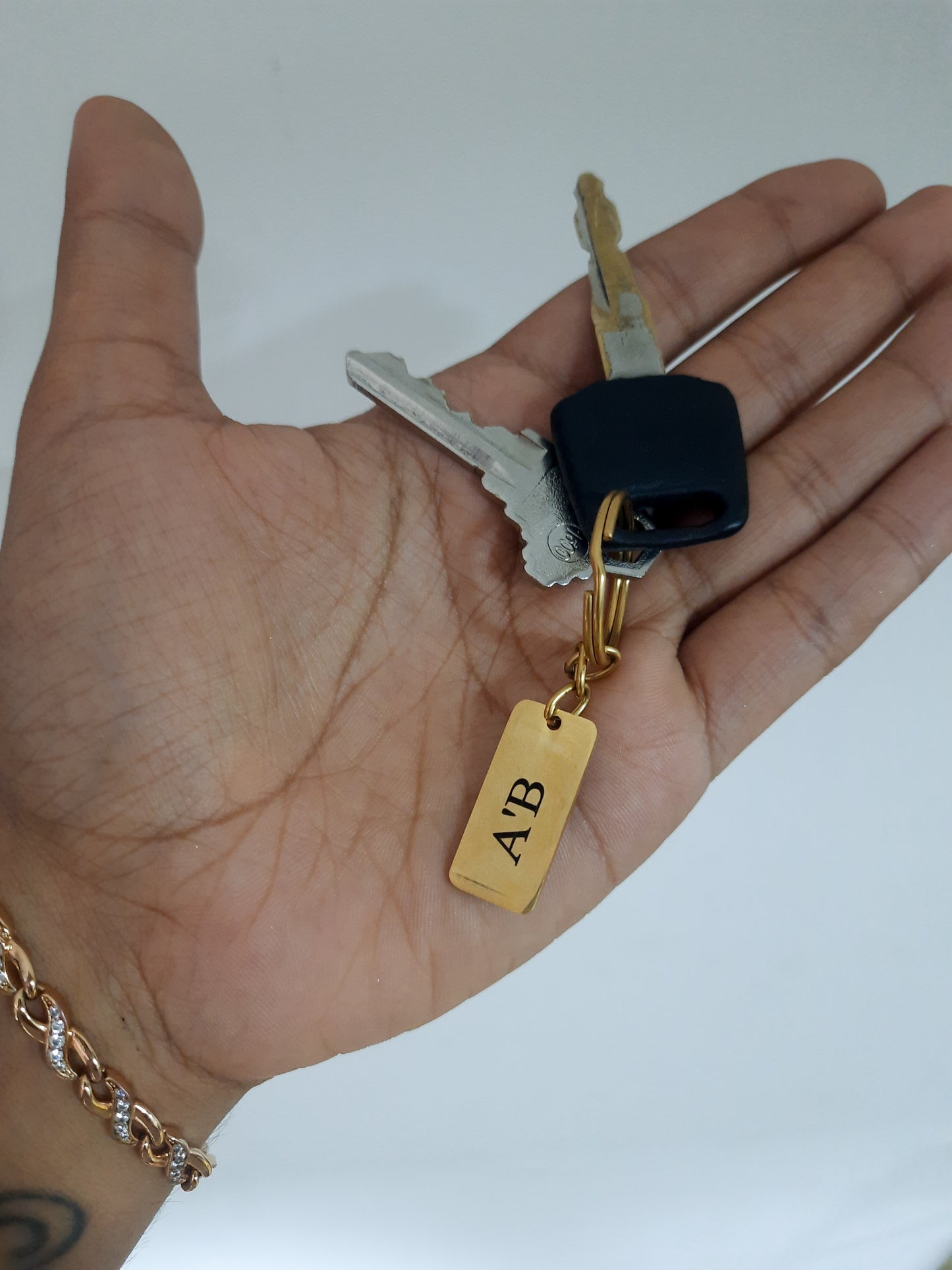 Llavero con dije mirada