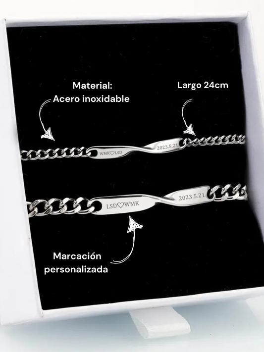 Esclavas infinito (plateado)