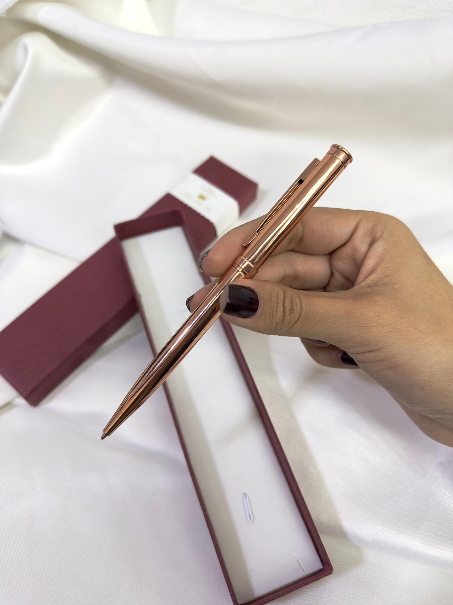 Bolígrafo personalizado (oro rosa Ámsterdam)