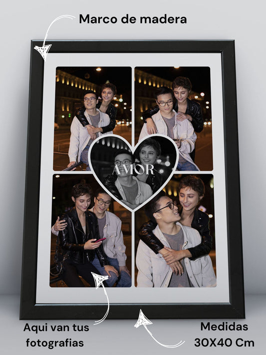 Cuadro personalizado para pareja - Extravaganza accesorios