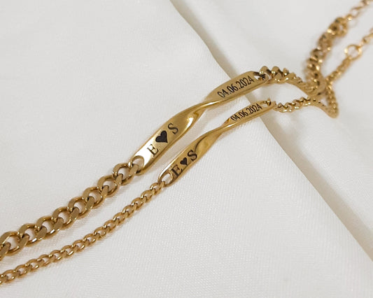 Esclavas infinito ♾️ (doradas)