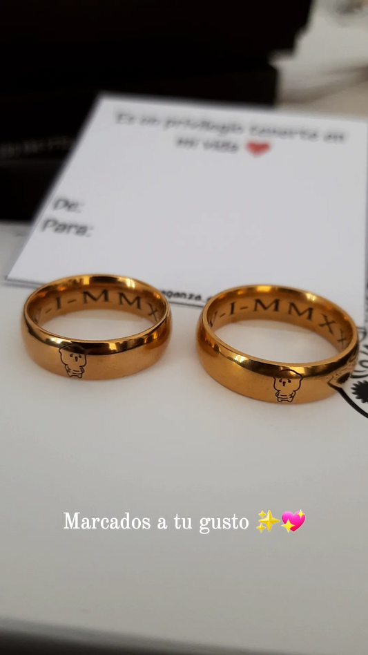 Argolla en acero inoxidable