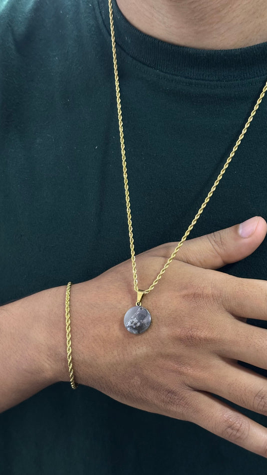 Cadena personalizada con pulsera