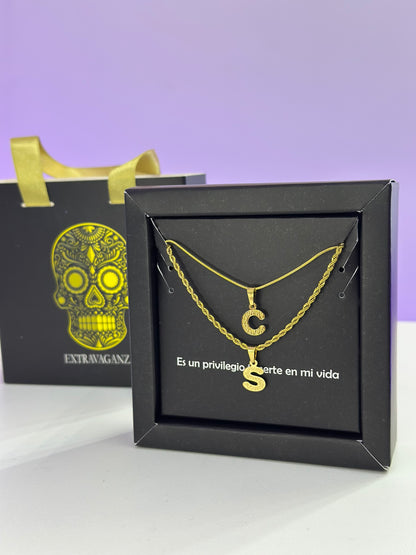 Cadenas para pareja con inicial