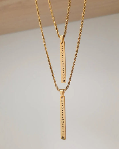 Cadena personalizada pareja