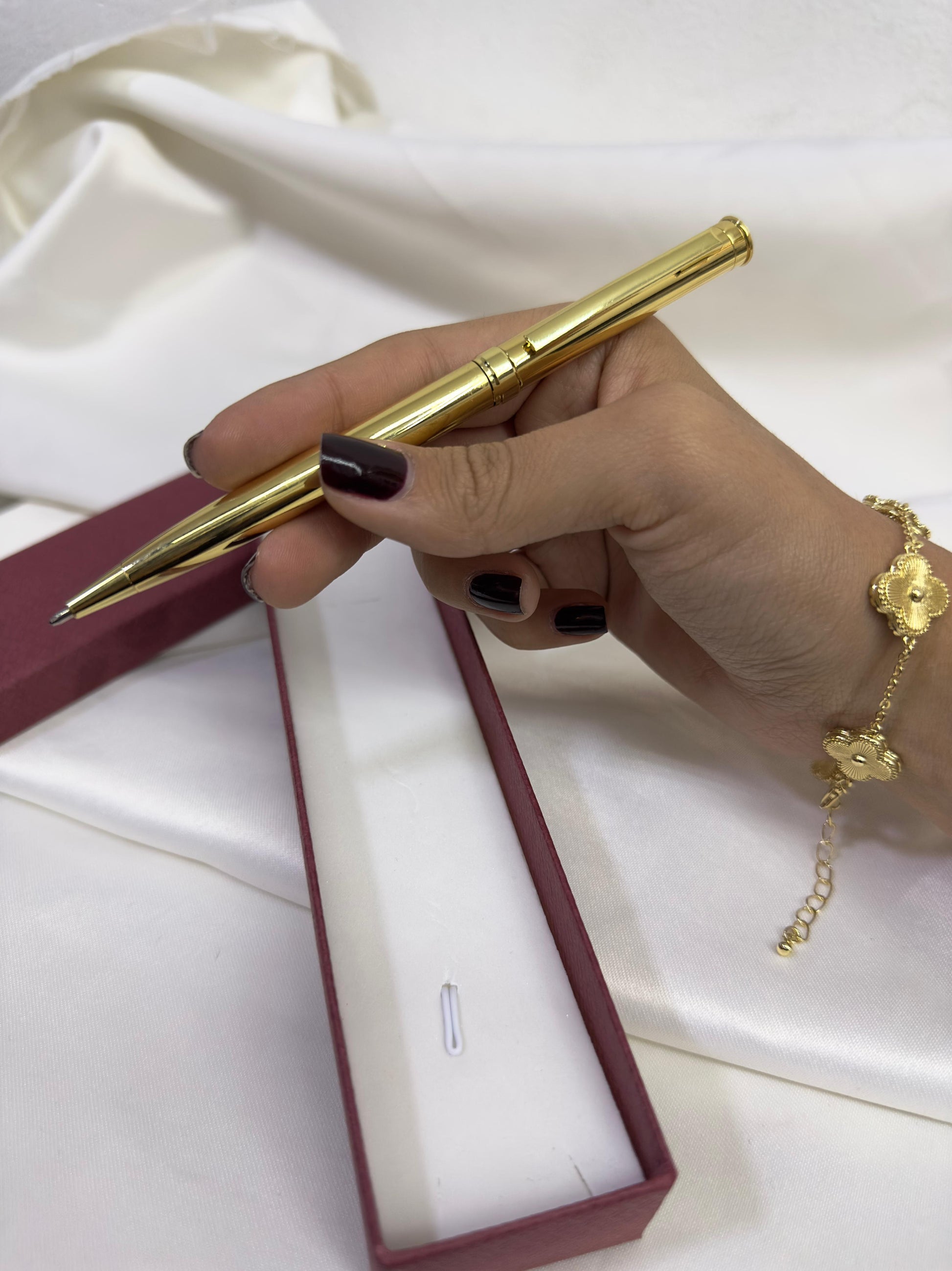 Bolígrafo personalizado (color oro Ámsterdam) - Extravaganza accesorios