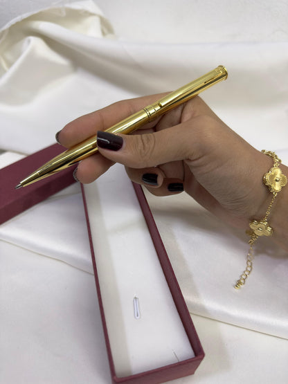 Bolígrafo personalizado (color oro Ámsterdam) - Extravaganza accesorios
