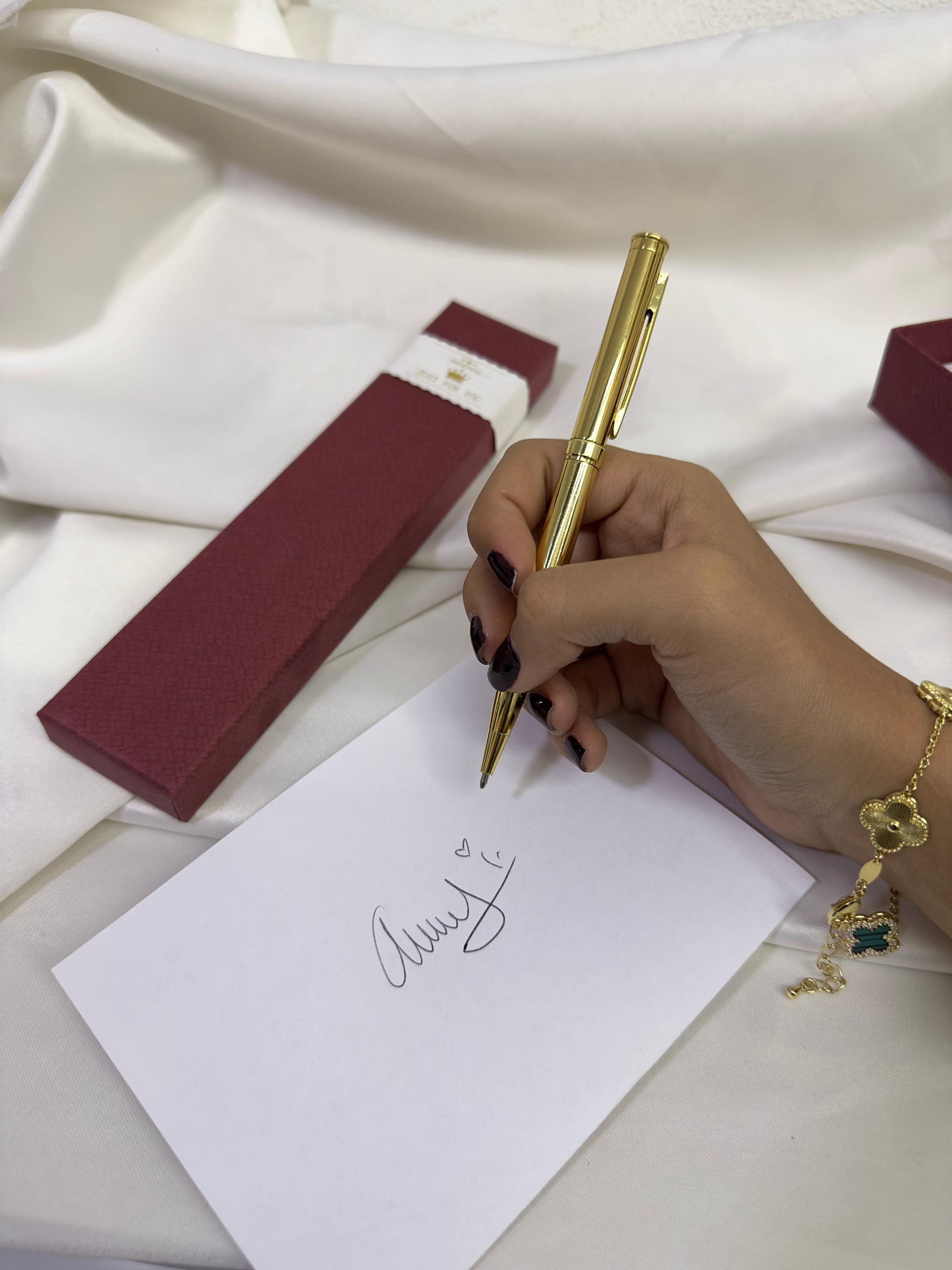 Bolígrafo personalizado (color oro Ámsterdam) - Extravaganza accesorios