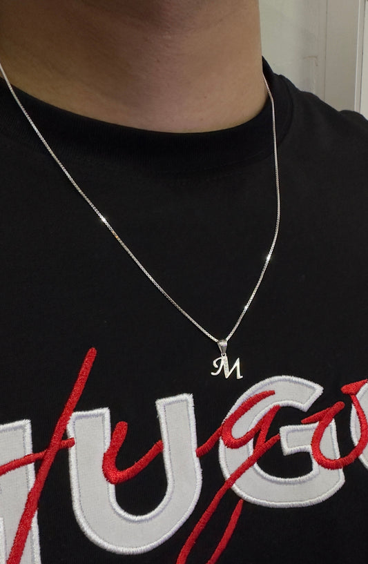Cadena para hombre con inicial - Extravaganza accesorios