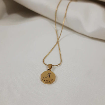 Cadena Personalizada con dije redondo - Extravaganza accesorios