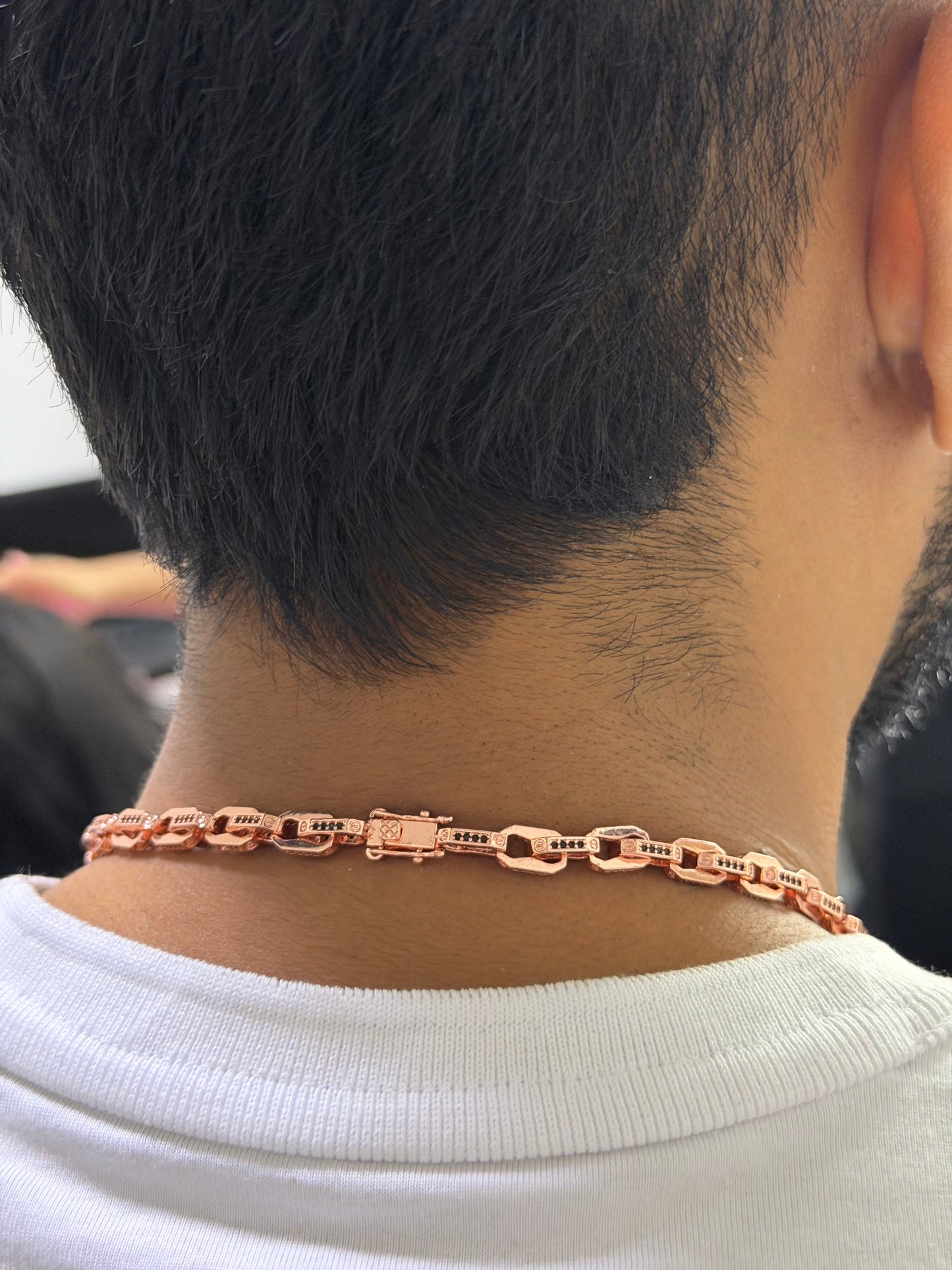 Cadena rústica eslabón Cartier - Extravaganza accesorios