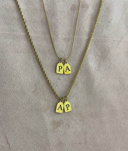 Cadenas con dije mini personalizadas - Extravaganza accesorios