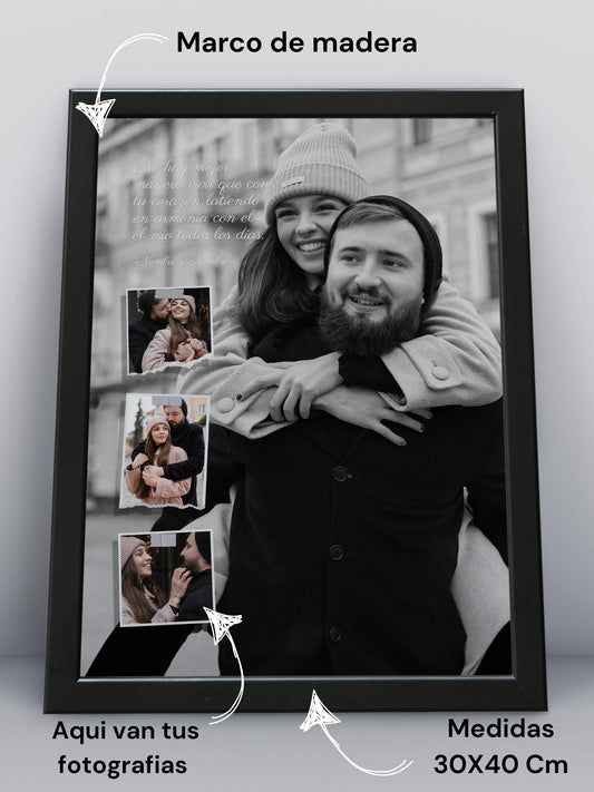 Cuadro personalizado para pareja - Extravaganza accesorios