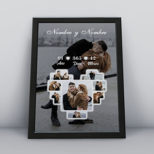 Cuadro personalizado para pareja - Extravaganza accesorios