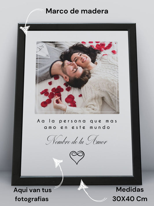 Cuadro personalizado para pareja - Extravaganza accesorios