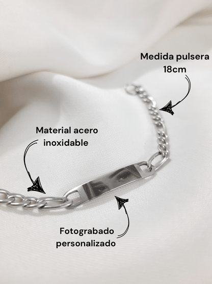 Esclava mirada plateada - Extravaganza accesorios