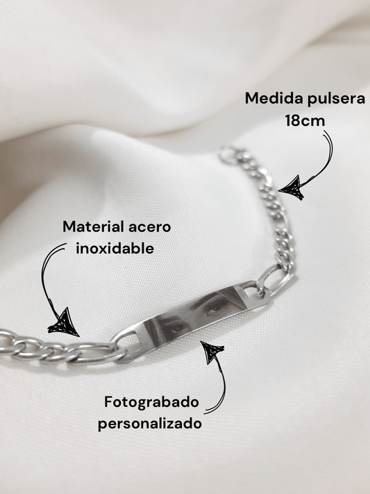 Esclava mirada plateada - Extravaganza accesorios