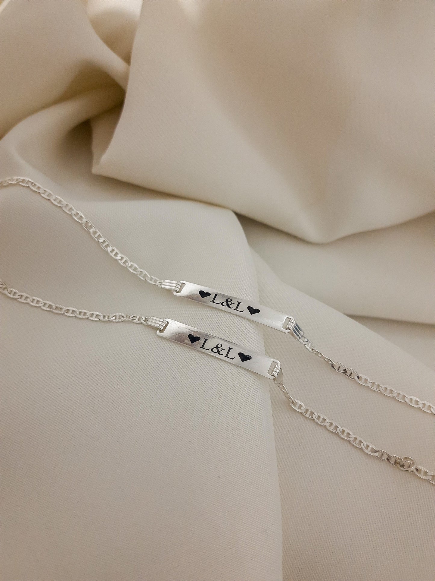 Esclavas en plata (par) - Extravaganza accesorios