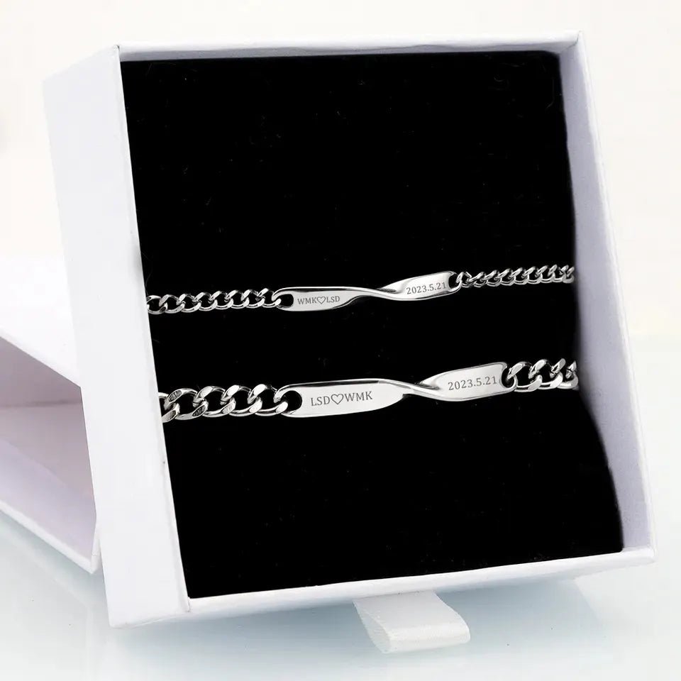 Esclavas infinito (plateado) - Extravaganza accesorios