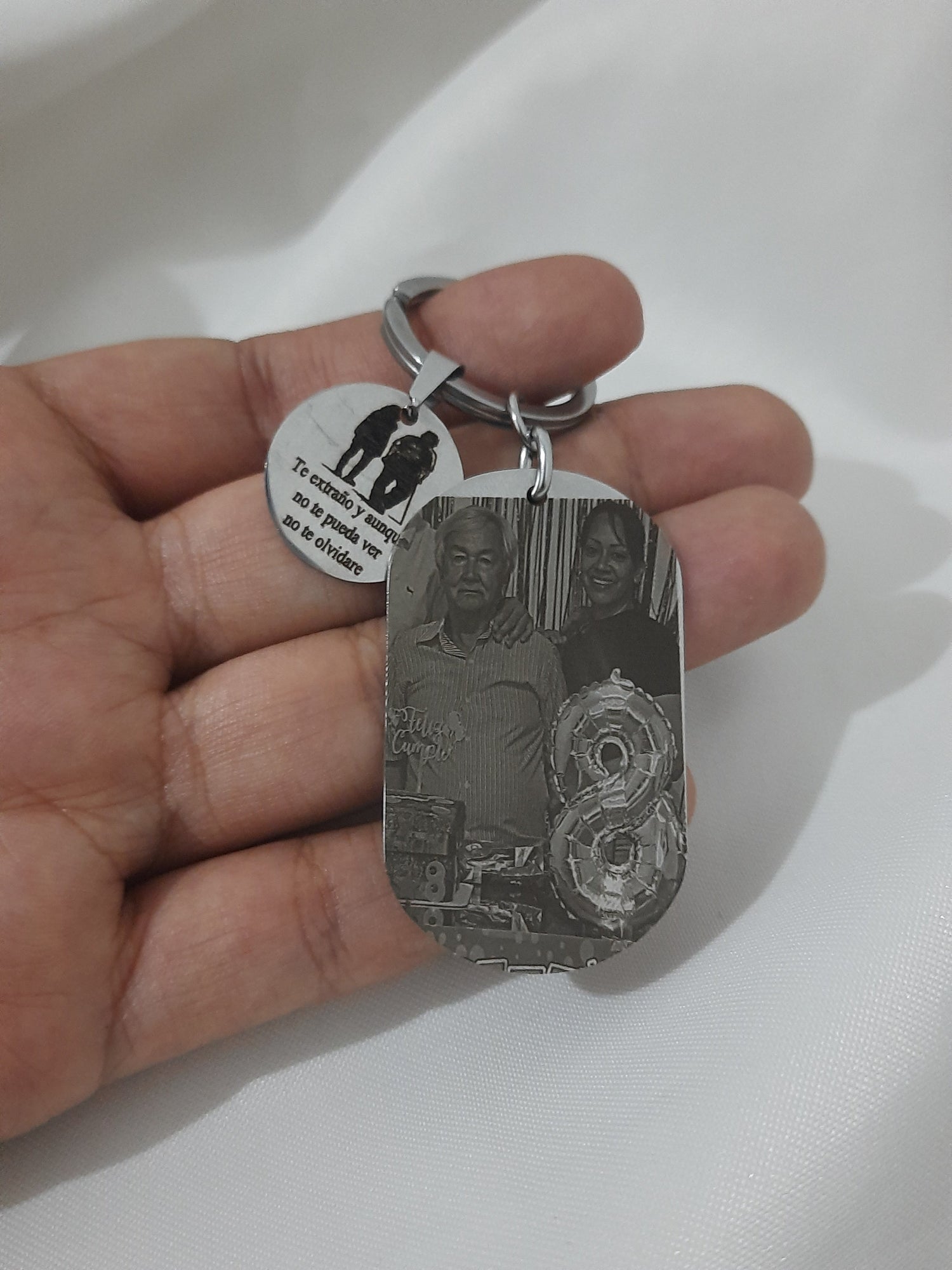 Llavero con fotograbado - Extravaganza accesorios