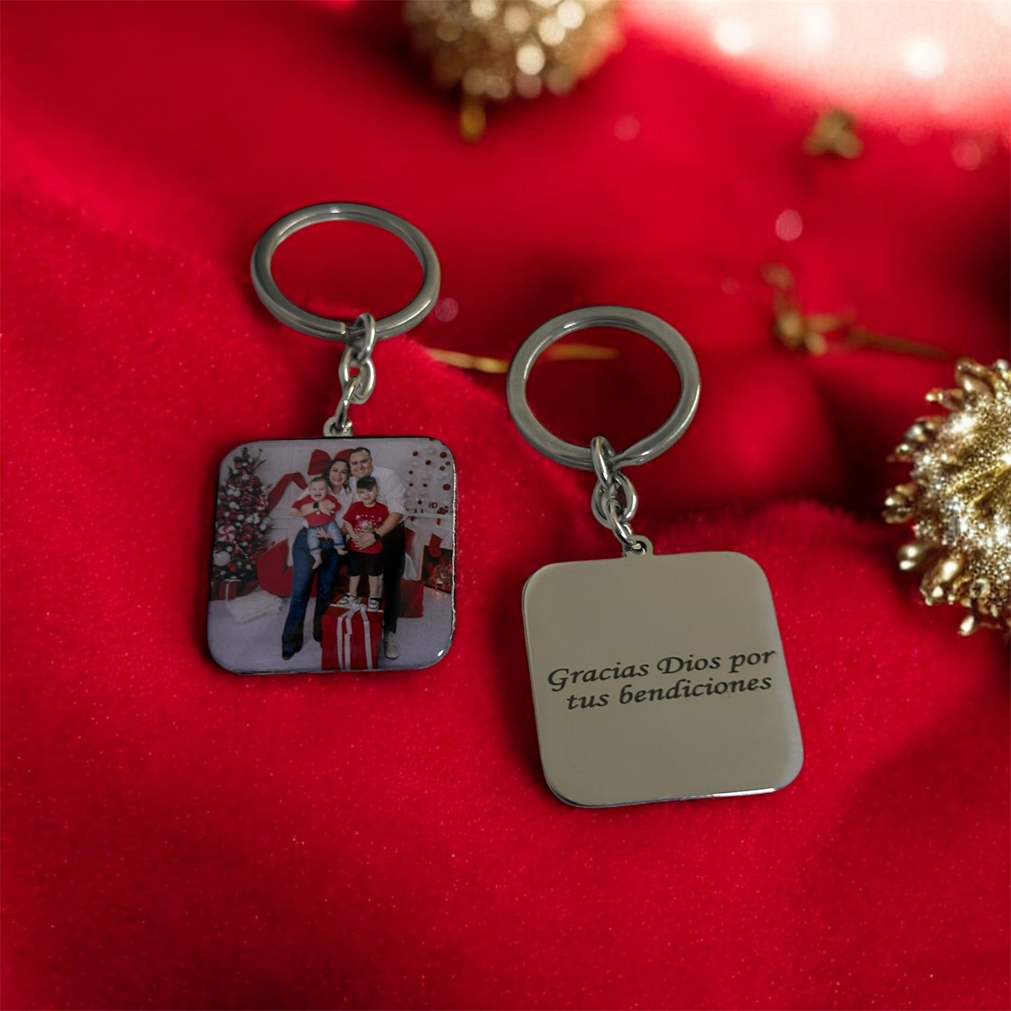 Llavero personalizado cuadrado - Extravaganza accesorios