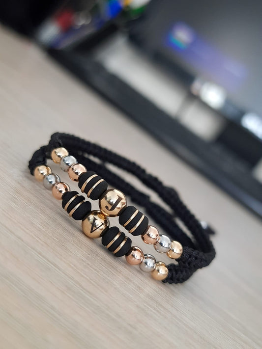 Pulsera pareja artesanal - Extravaganza accesorios