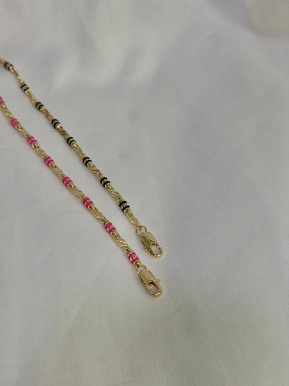 Pulseras rústicas personalizada con cauchos - Extravaganza accesorios