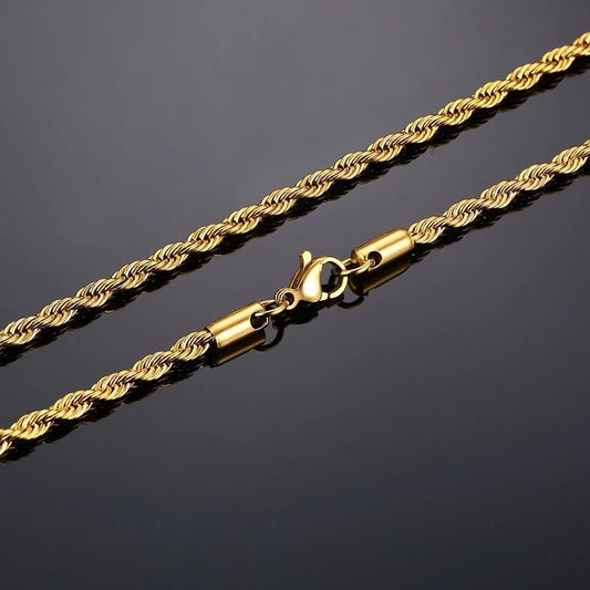 Cadena tejido lazo de 60 cm - Extravaganza accesorios