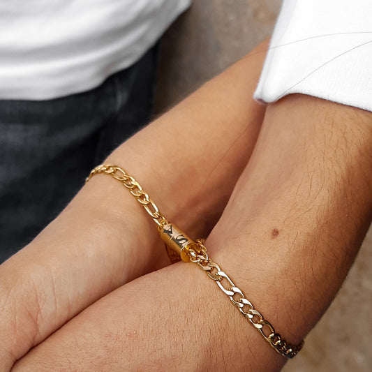 pulseras Cartier magnéticas con imán personalizado con la inicial - Extravaganza accesorios